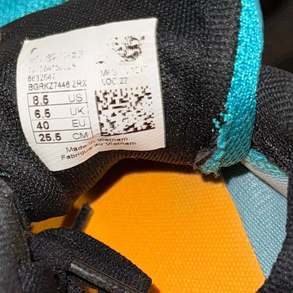 New Balance 822 v3 Lace Up Low Top Teal Black‎ Running Shoes Women's Size 8.5 - Picture 6 of 6